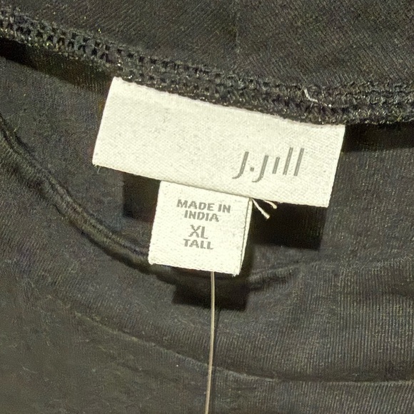 J. Jill Classic Black Midi Dress - Picture 2 of 3